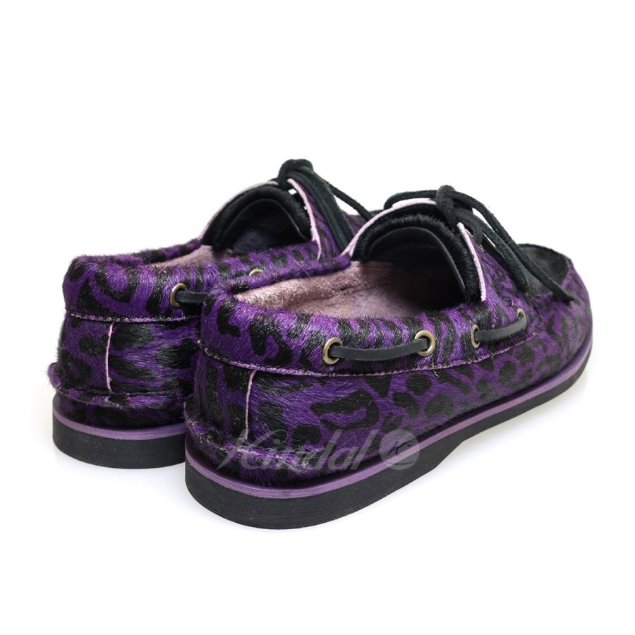 Timberland× WackoMariaワコマリアレオパードデッキ27.5