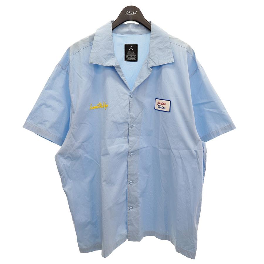 UNION×JORDAN UNION JORDAN MECHANIC SHIRTオープンカラー半袖