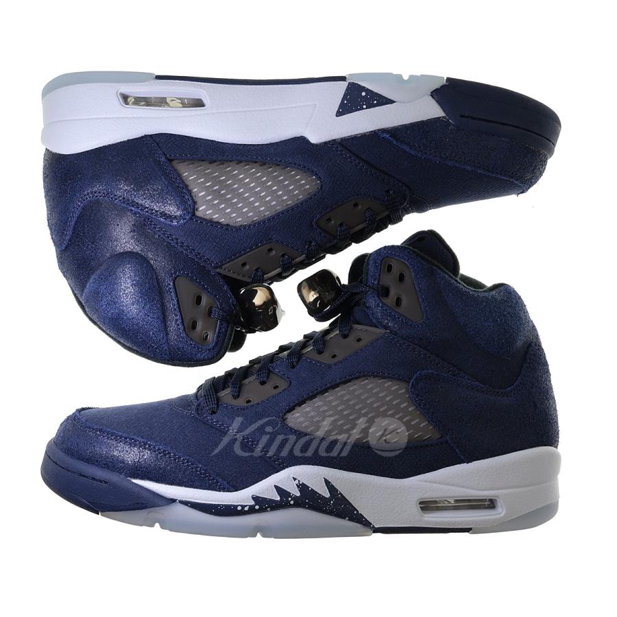 【値下げ】NIKE AIR JORDAN 5 RETRO エアジョーダン5　スニーカー　FD6812-400 ネイビー サイズ：28．5ｃｍ (明石店)｜kindal｜03