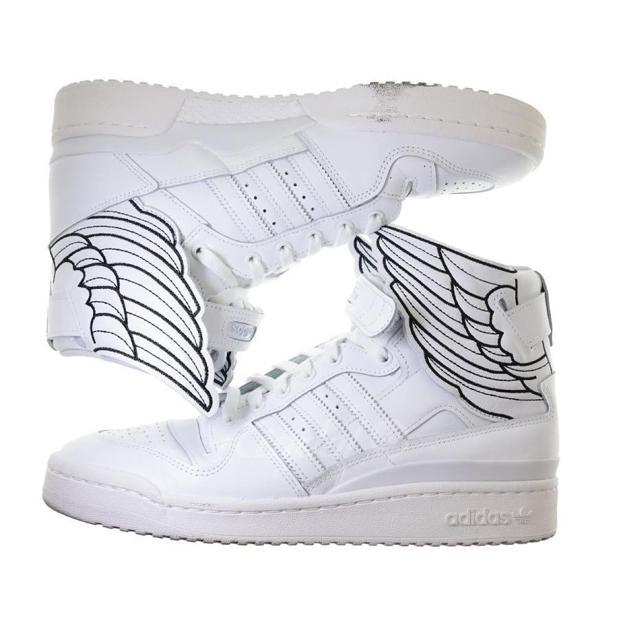 【値下げ】adidas×JEREMY SCOTT JS NEW WINGS　ハイカットスニーカー　GX9445 ホワイト サイズ：29ｃｍ (明石店)｜kindal｜03