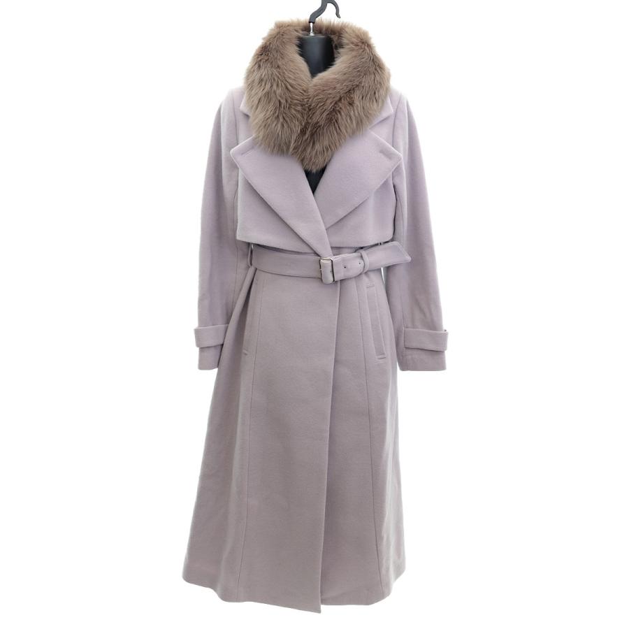 値下げ】Noela 23AW 2WAYカラーバックプリーツウールトレンチコート  