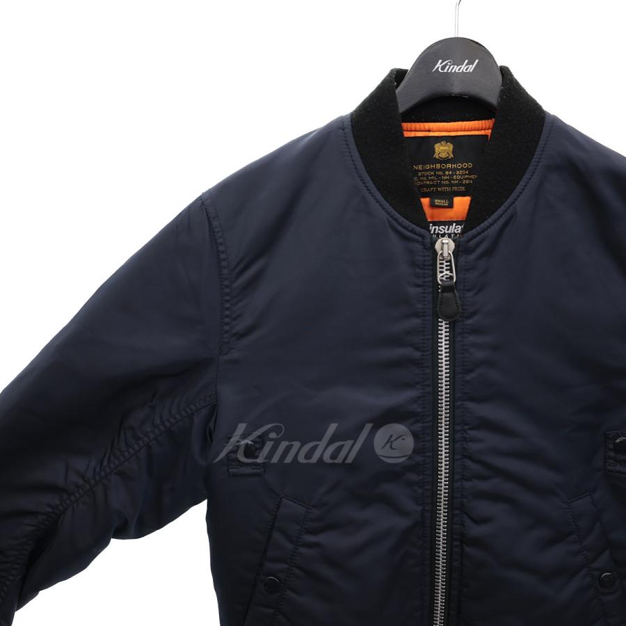 Neighborhood MA-1 Thinsulate フライトジャケット 黒 Neighborhood MA-1 Thinsulate フライトジャケット 黒