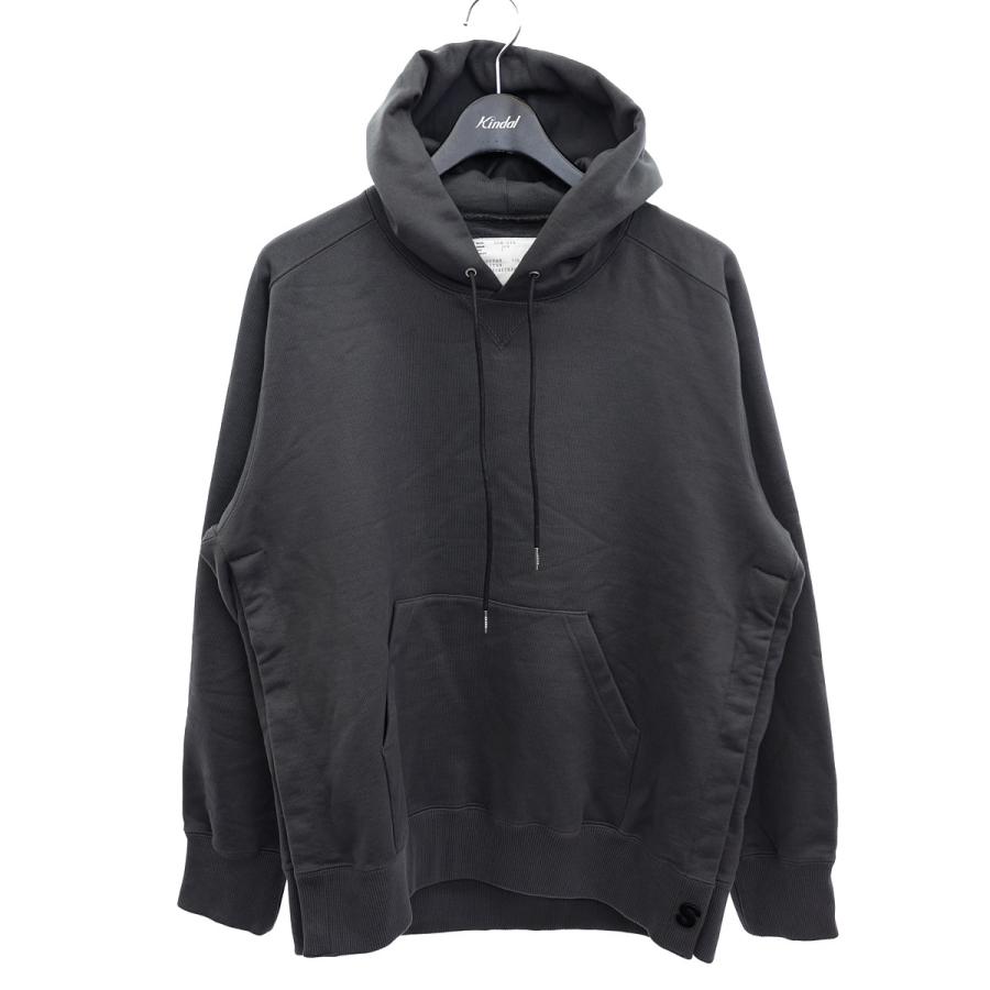 Sacai: フード付き羽織　黒色　サイズ1 Sacai: フード付き羽織 黒色 サイズ1 サカイ パーカーのおすすめ