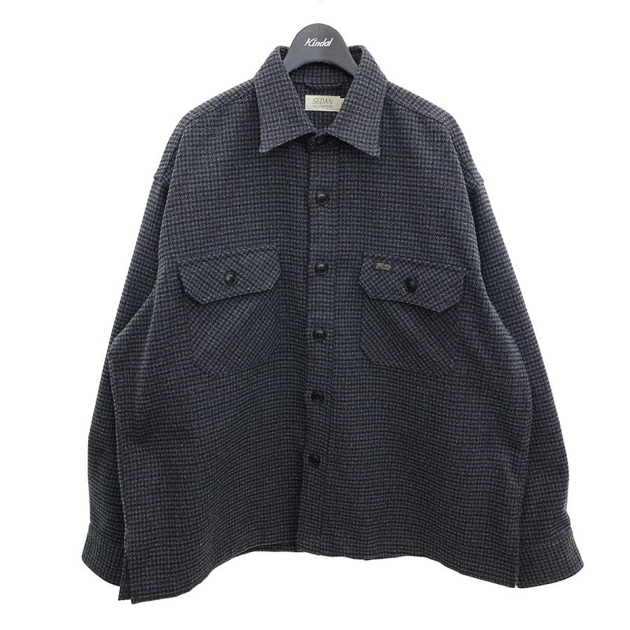 セダンオールパーパス テックツイード CPOシャツ サイズL SEDAN ALL