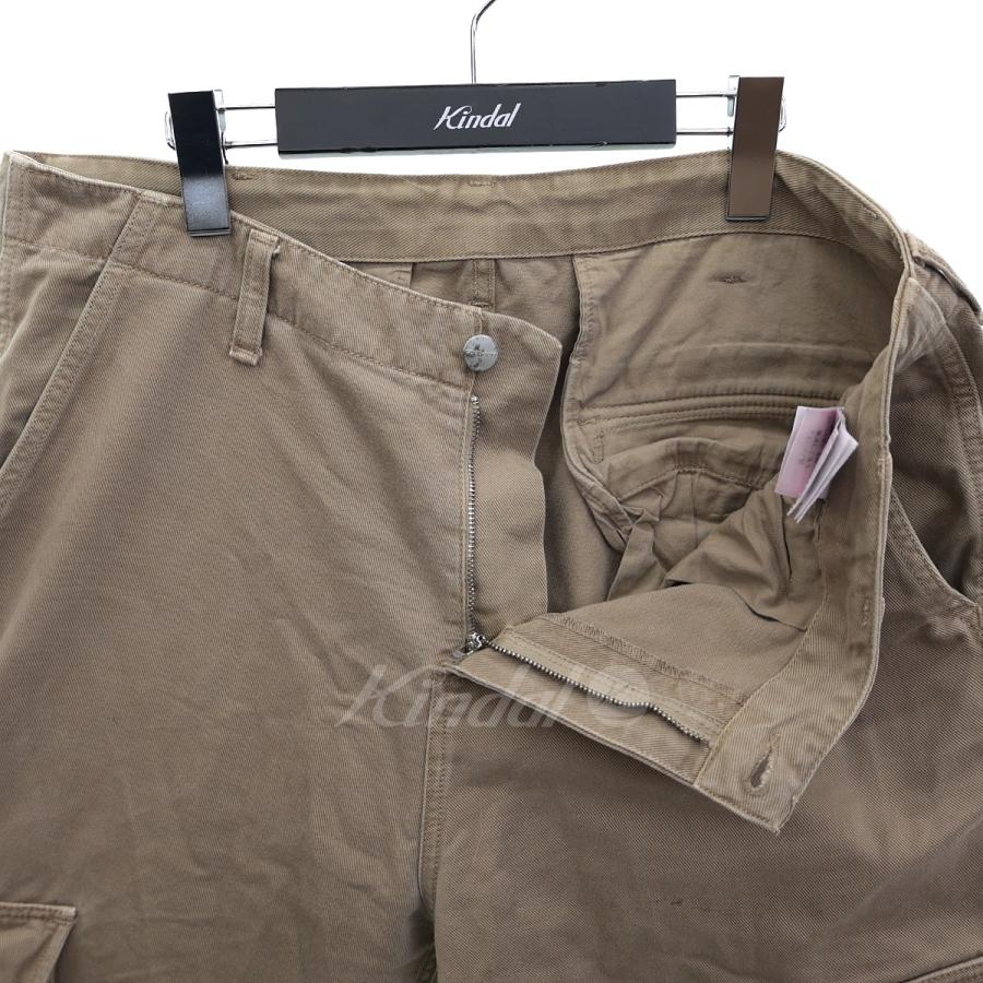 カーハート Carhartt ジップフライカーゴパンツ ベージュ サイズ：34／32｜kindal｜04