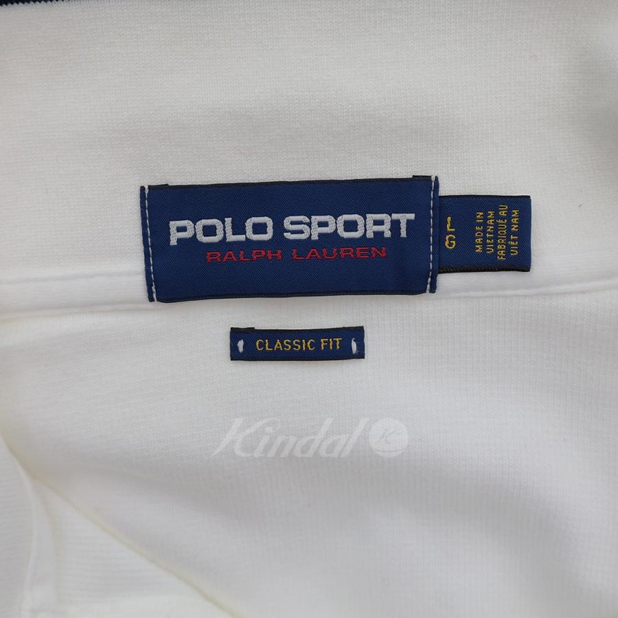 ポロスポーツ POLO SPORT 半袖ポロシャツ ホワイト サイズ：L｜kindal｜05