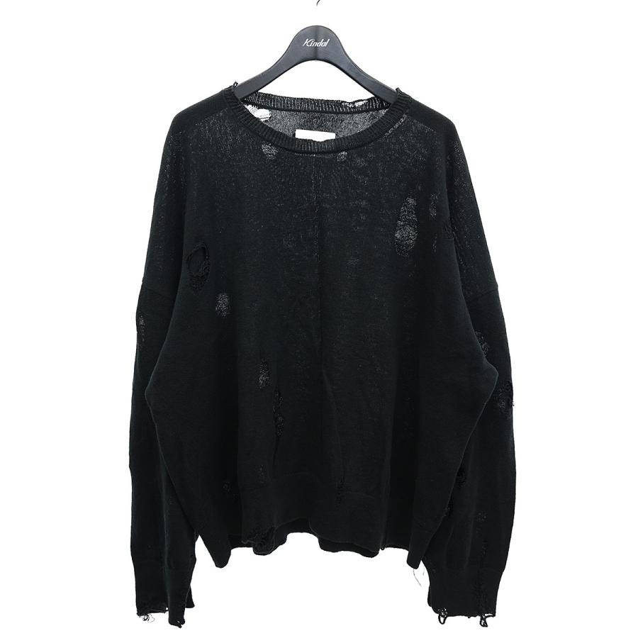 シュタイン stein OVERSIZED DAMAGED KNIT LS オーバーサイズダメージ 