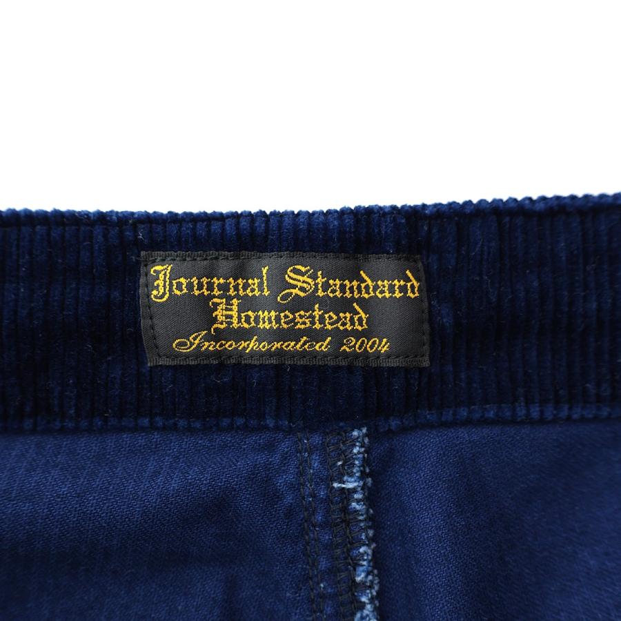 J．S．ホームステッド J．S HOMESTEAD INDIGO COLE BAKER SHORTS インディゴコールベイカーショーツ コーデュロイイ｜kindal｜07