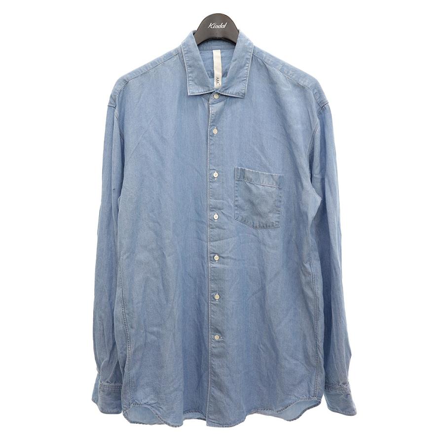 値下げ】AMC(aldo maria camillo) 24SS レギュラーカラーシャツ 20John 