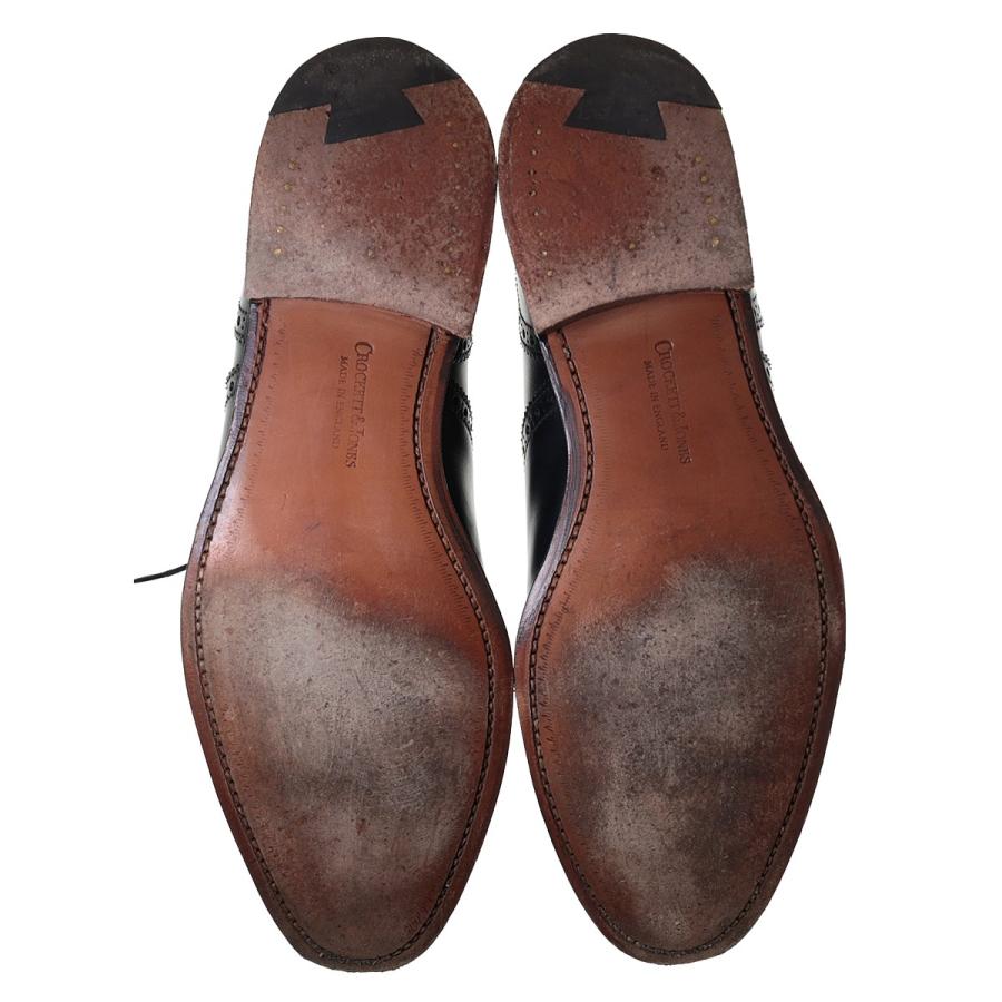 CROCKETT&JONES COVENTRY 7.5 ダークブラウン 超美品（799 / 0314 極上 