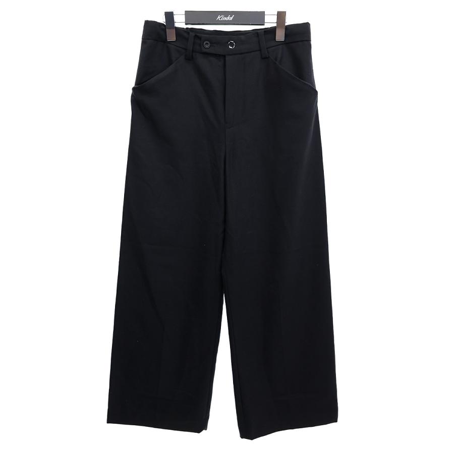 SUNSEA サンシー N．M Thickened Wide Pants ワイドウールパンツ 20A50 