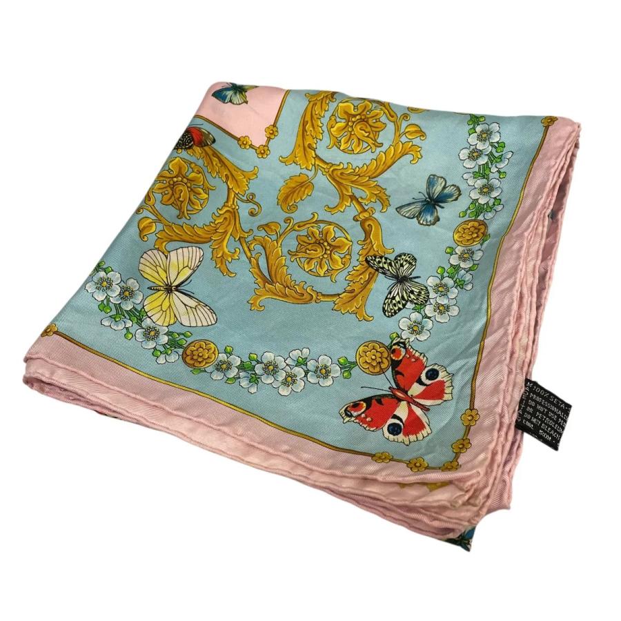 VERSACE（ヴェルサーチェ） ヴェルサーチ スカーフ ピンク