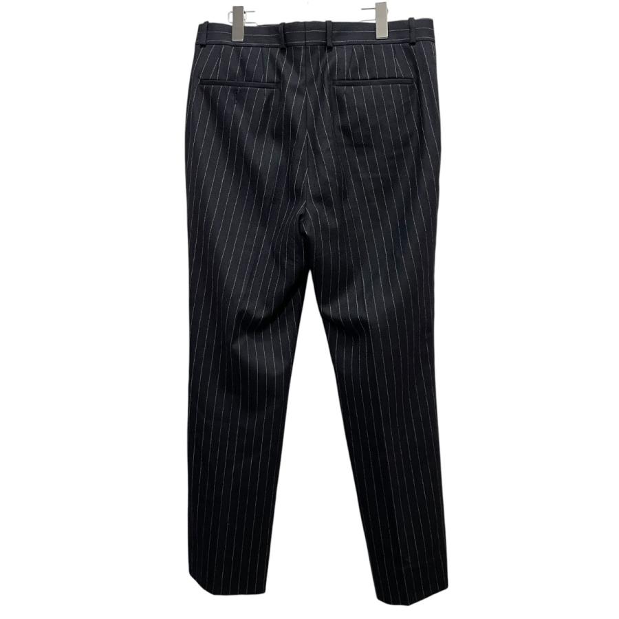 ユナイテッドアローズ ストライプパンツ Mサイズ ブラック UNITED ARROWS ユナイテッドアローズ TOKYO サキソニー