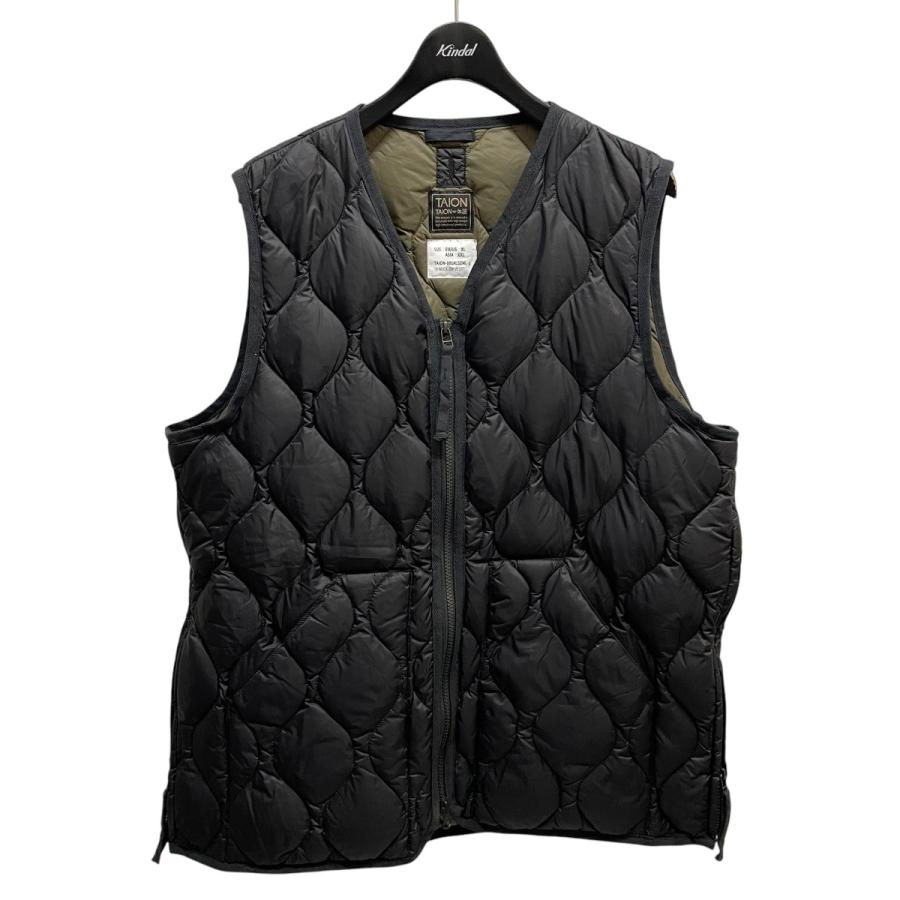 TAION（タイオン） インナーダウンベスト LN2404 ブラック サイズ：XXL