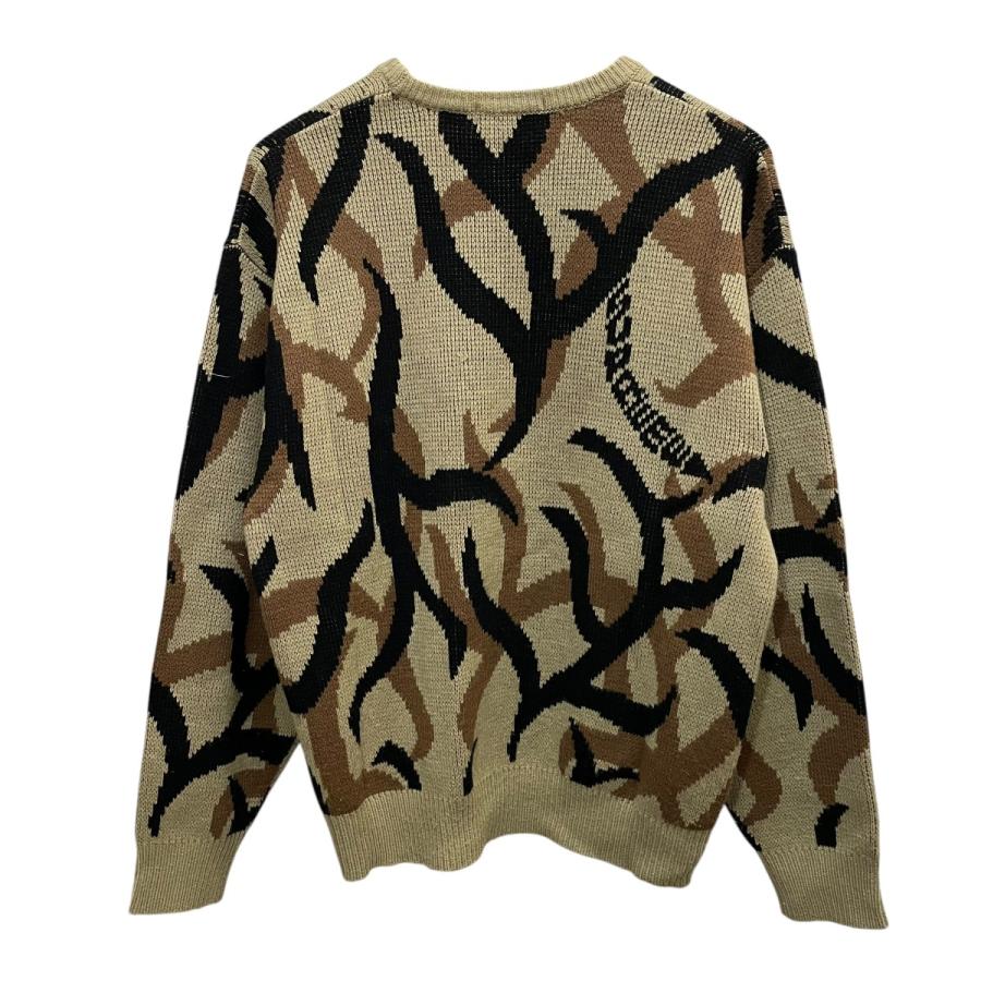 Supreme シュプリーム 19AW Tribal Camo Sweater ニット ベージュ 
