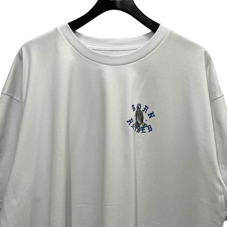 ボーンレイズド BORN X RAISED 長袖Tシャツ ホワイト サイズ
