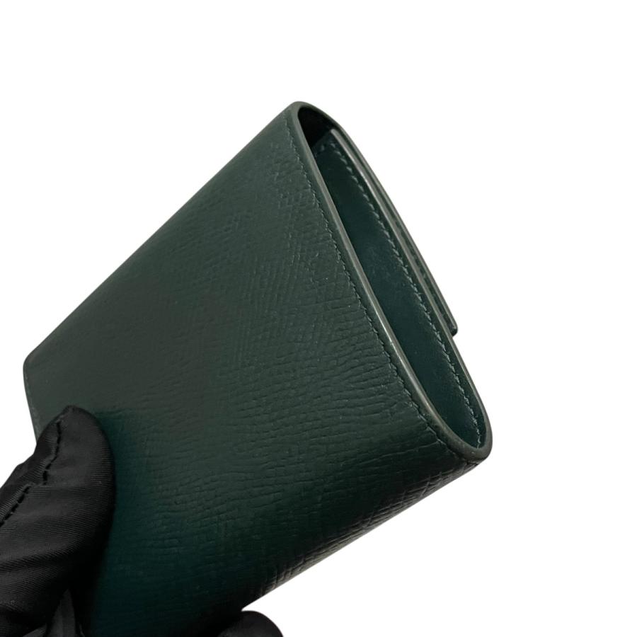CELINE ウォレット　トリフォールド　ペールグリーン TRIOMPHE セリーヌ （CELINE） スモール フラップ ウォレット