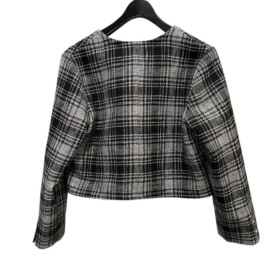 SNIDEL ツイードジャケット 新品 ツイードジャケット（ノーカラージャケット）｜SNIDEL