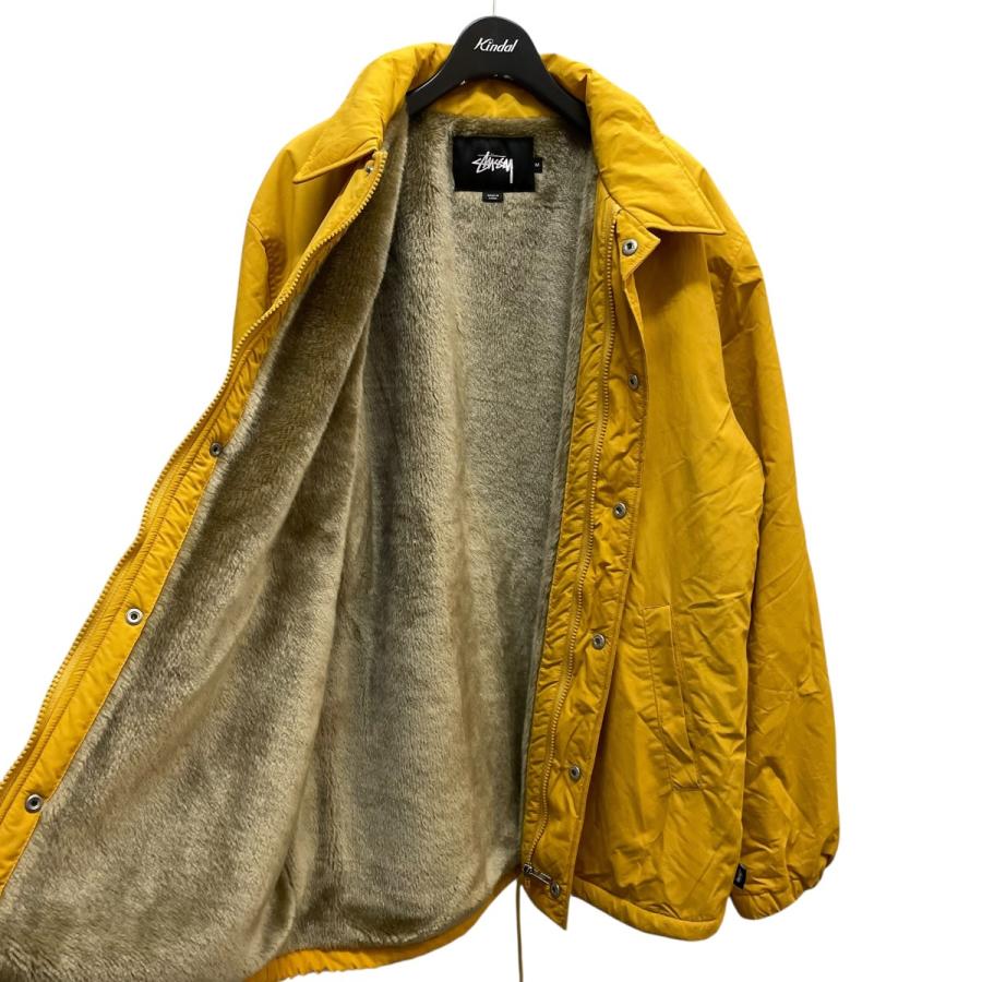 STUSSY（ステューシー） ボアコーチジャケット マスタード サイズ：M