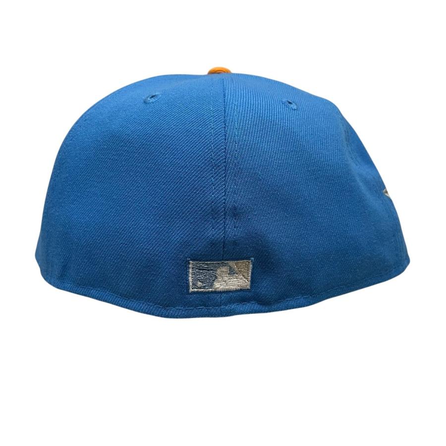 NEW ERA（ニューエラ） キャップ ブルー×オレンジ サイズ：7 1/4