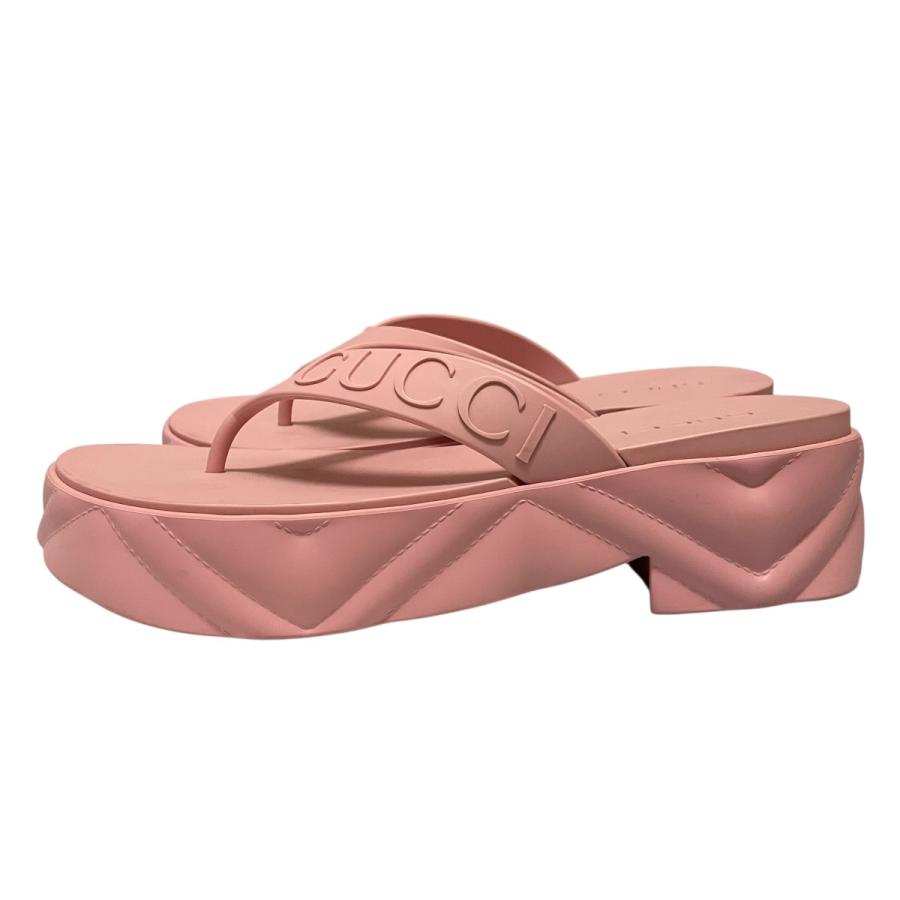 GUCCI（グッチ） 【値下げ】GUCCI GUCCI CRUISE Sandals 746334 ピンク