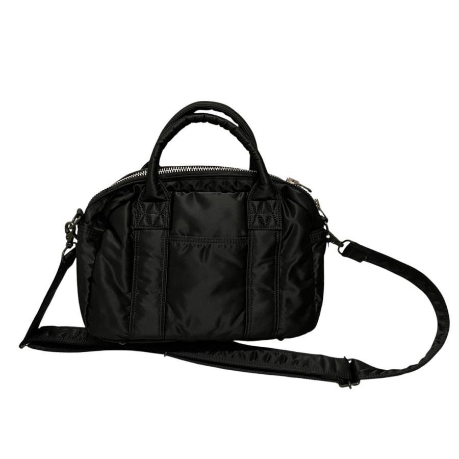 【美品】PORTER ポーター タンカー ミニボストンバッグ 肩掛け ブラック PORTER - Z455【未使用級】ポーター／タンカー ミニボストン