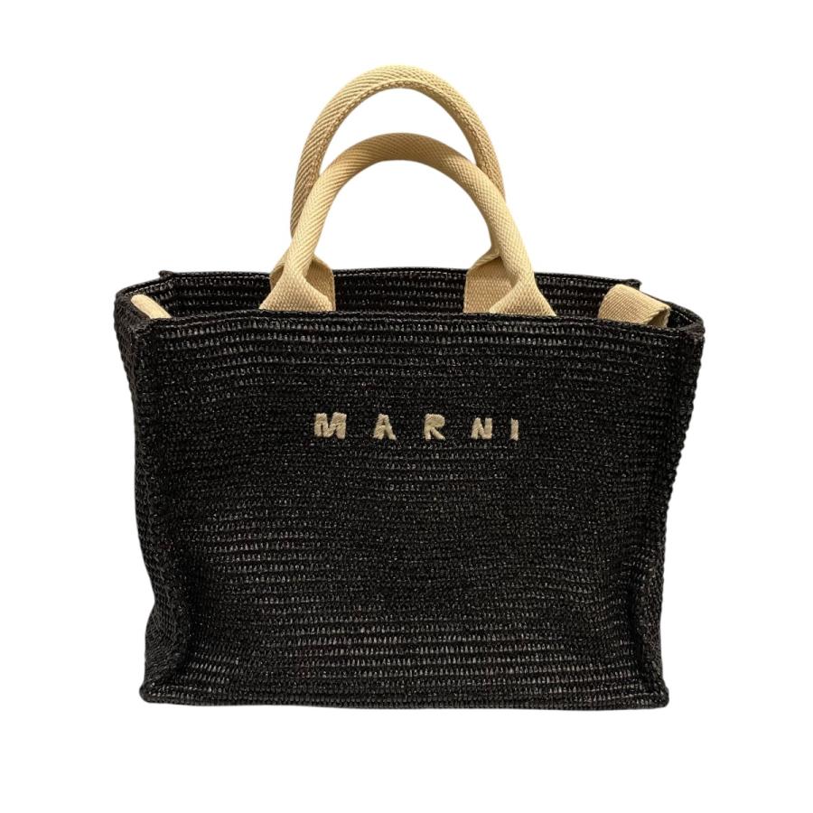 MARNI（マルニ） 【値下げ】MARNI ラフィアハンドバッグ 2WAY 
