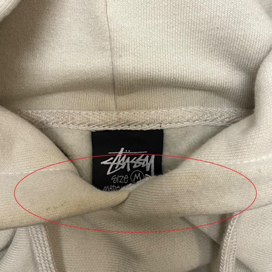 STUSSY（ステューシー） パーカー アイボリー サイズ：M