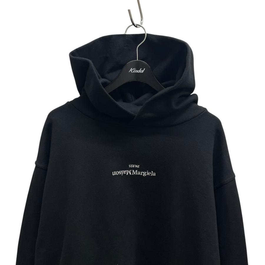 【値下げ】Maison Margiela フロントブランドロゴパーカー ブラック サイズ：48 (明石店)_3
