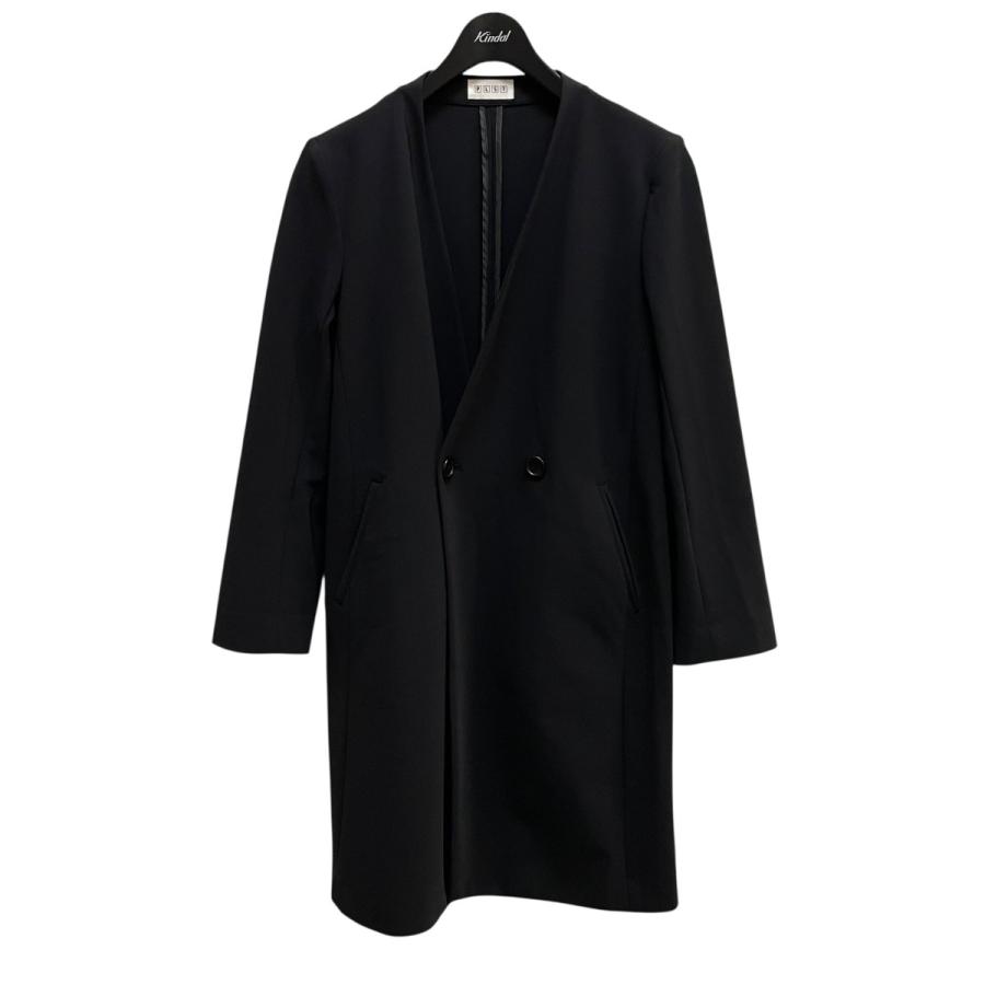 PLST（プラステ） ノーカラーコート 12-8109001 ブラック サイズ：M