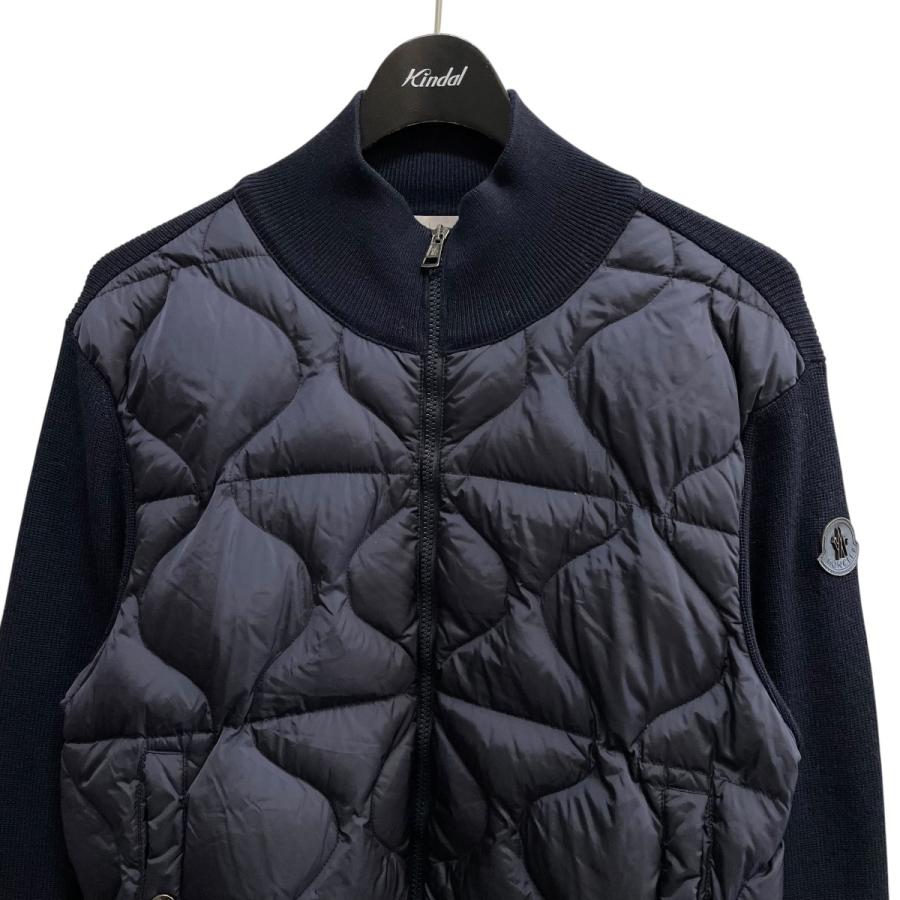 MONCLER（モンクレール） ニット切り替えダウンジャケット