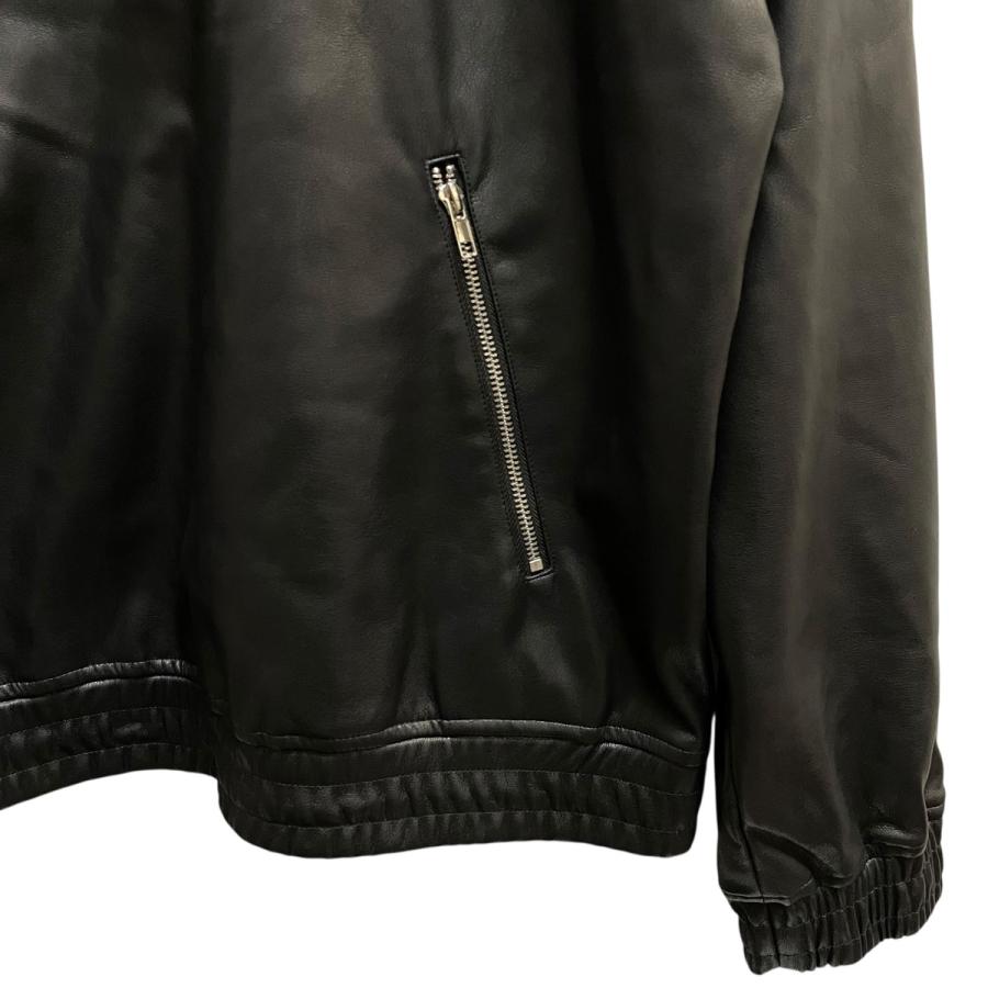 値下げ】LAST NEST フェイクレザージャケット ブラック サイズ：XL
