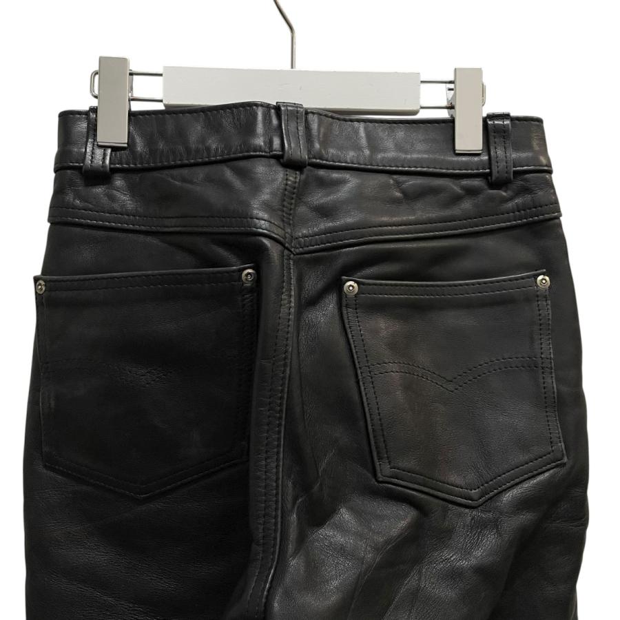 Schott N.Y.C（ショット） Schott レザーパンツ ブラック サイズ：28