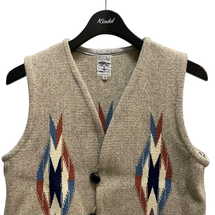 ORTEGA（オルテガ） ORTEGA'S CHIMAYO VEST アイボリー サイズ：36