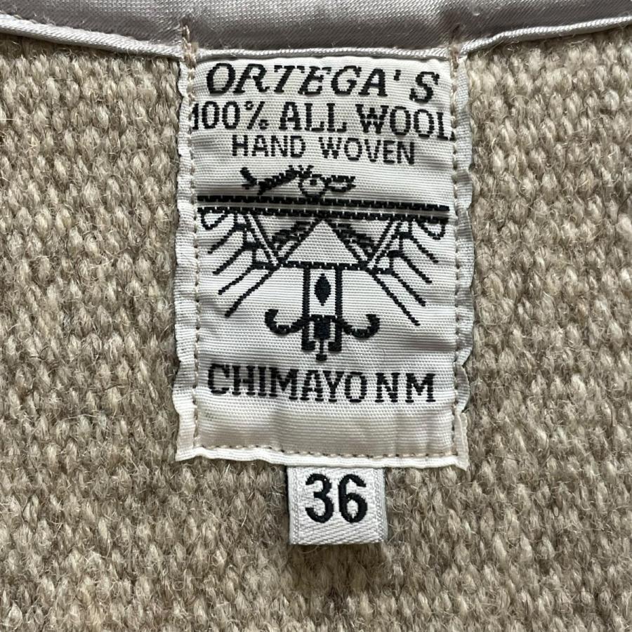 ORTEGA（オルテガ） ORTEGA'S CHIMAYO VEST アイボリー サイズ：36