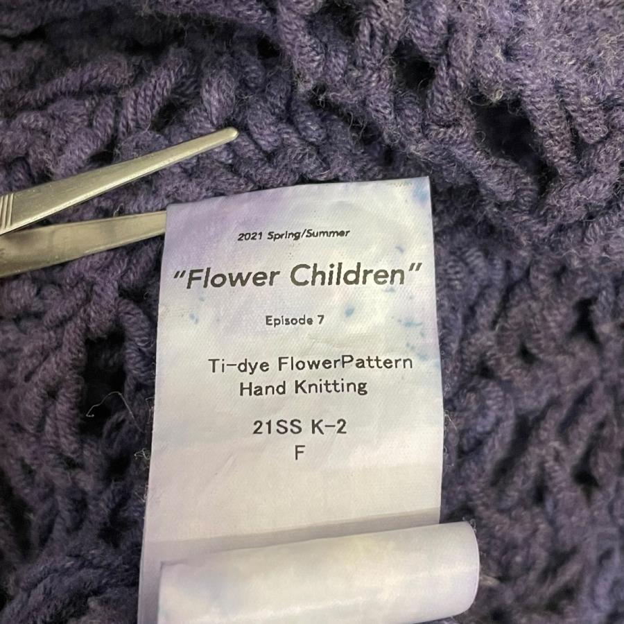 DAIRIKU（ダイリク） DAIRIKU Tie-dye Flower Pattern Hand Knitting