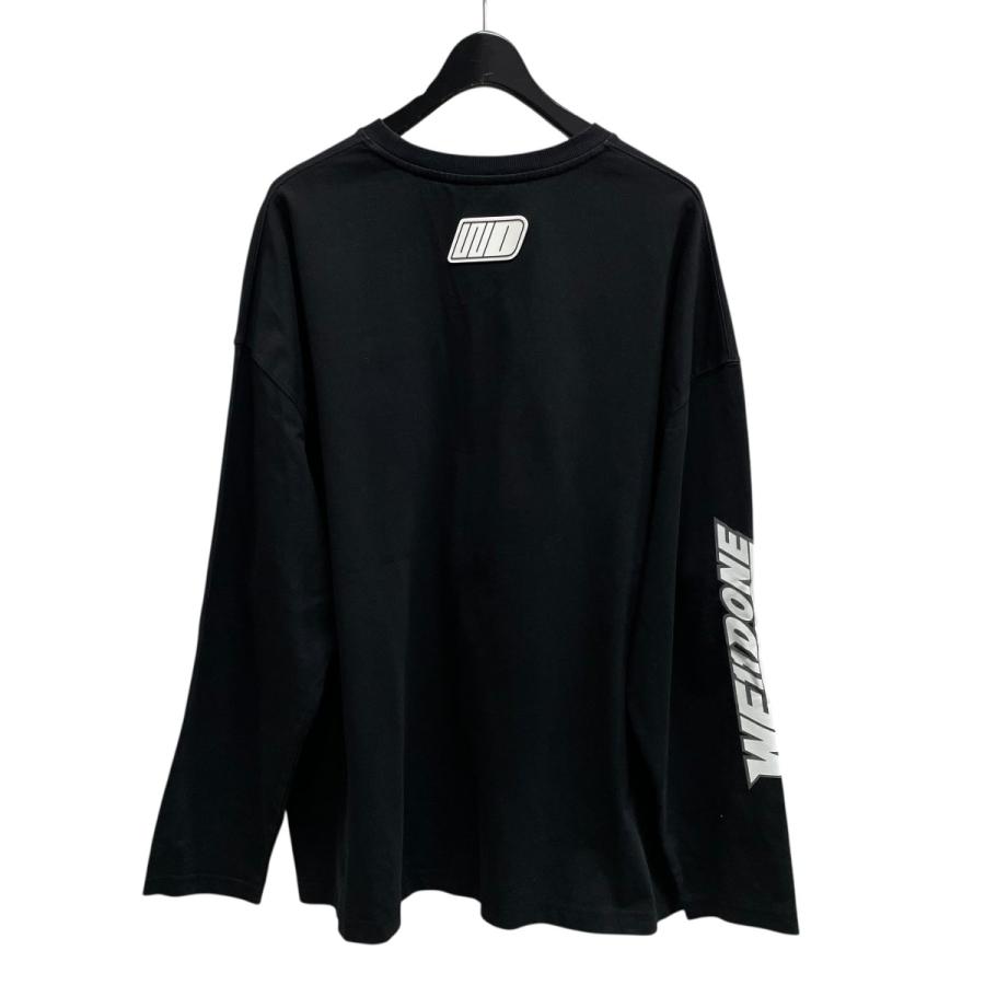 WE11DONE（ウェルダン） 長袖Tシャツ WD-TT1-22-649-U-BK ブラック 