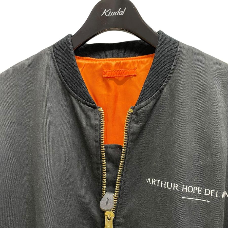 arthur del hope moon 新品未使用 ブルゾン ジャケット XL アーサー ホープ デル ムーン ARTHUr HOPE DEL MOON MA-1ジャケット