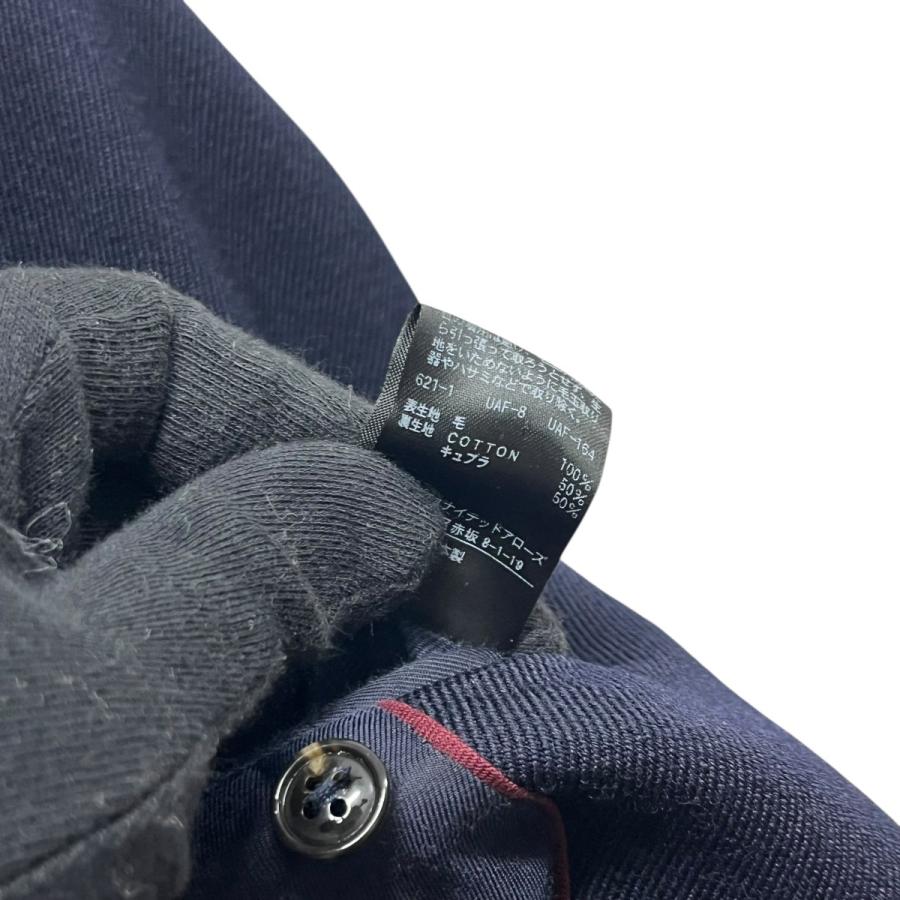 BEAUTY&YOUTH 金ボタン紺ブレ ネイビー36 ロク ビューティーアンドユース 6(ROKU) BEAUTY＆YOUTH 金ボタン紺ブレ