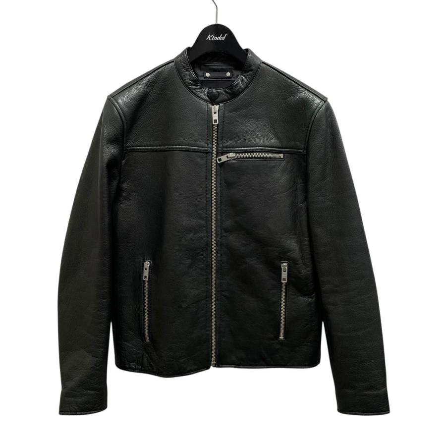 COACH（コーチ） レザージャケット F85825 ブラック サイズ：XS