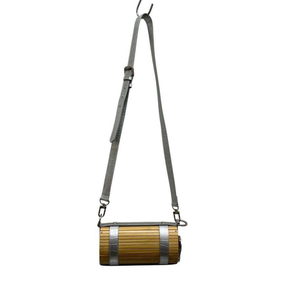 値下げ】FENG CHEN WANG BAMBOO BAG 2WAYバッグ ベージュ (EC 