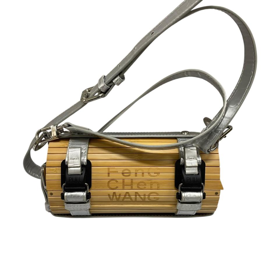 値下げ】FENG CHEN WANG BAMBOO BAG 2WAYバッグ ベージュ (EC