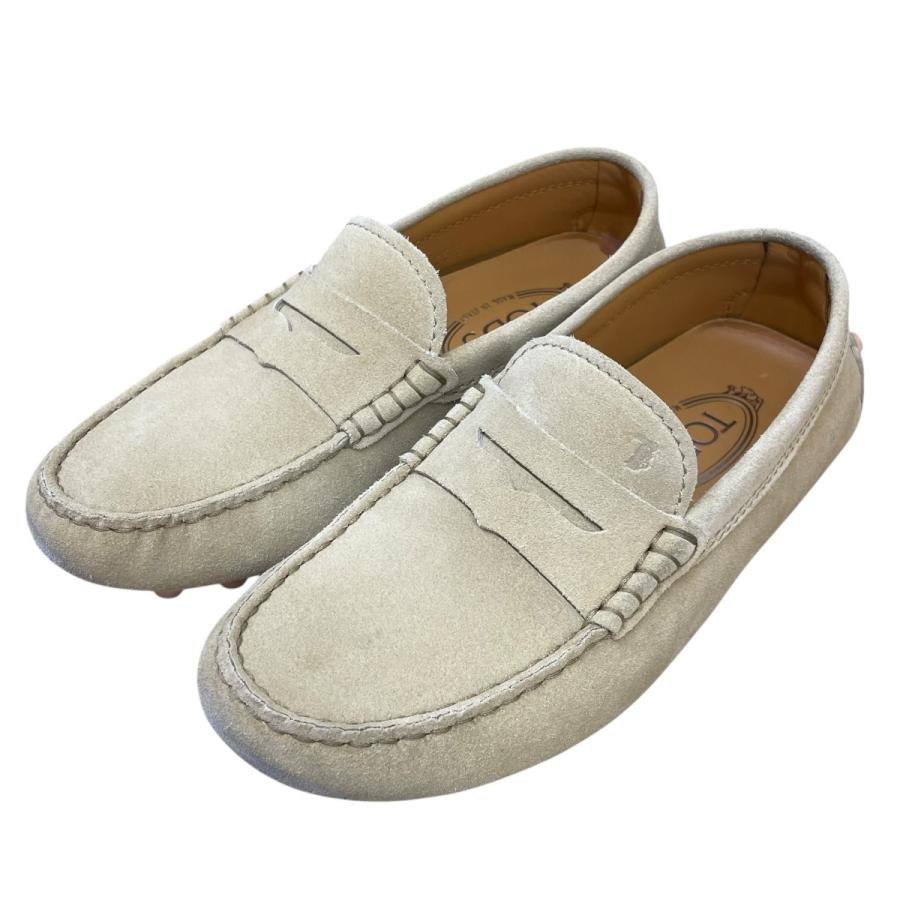 TOD'S ローファー 35½ ベージュ トッズ TOD'S ローファー ベージュ サイズ：35 1/2 : カインドオル