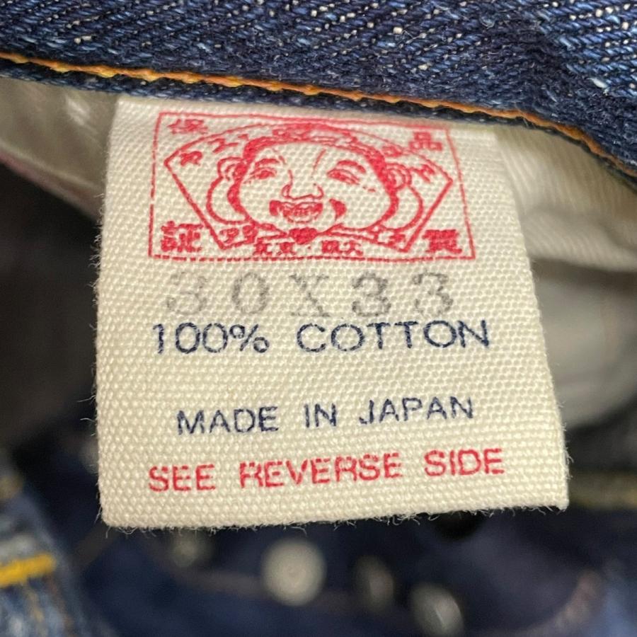 値下げ】EVISU×SUGAR CANE デニムパンツ 2001 インディゴ サイズ：30