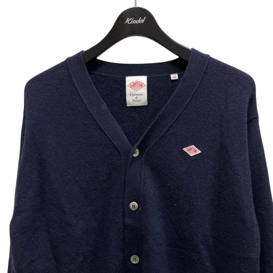 Danton（ダントン） ラムウールVネックニットカーディガン DT-D0030LMW