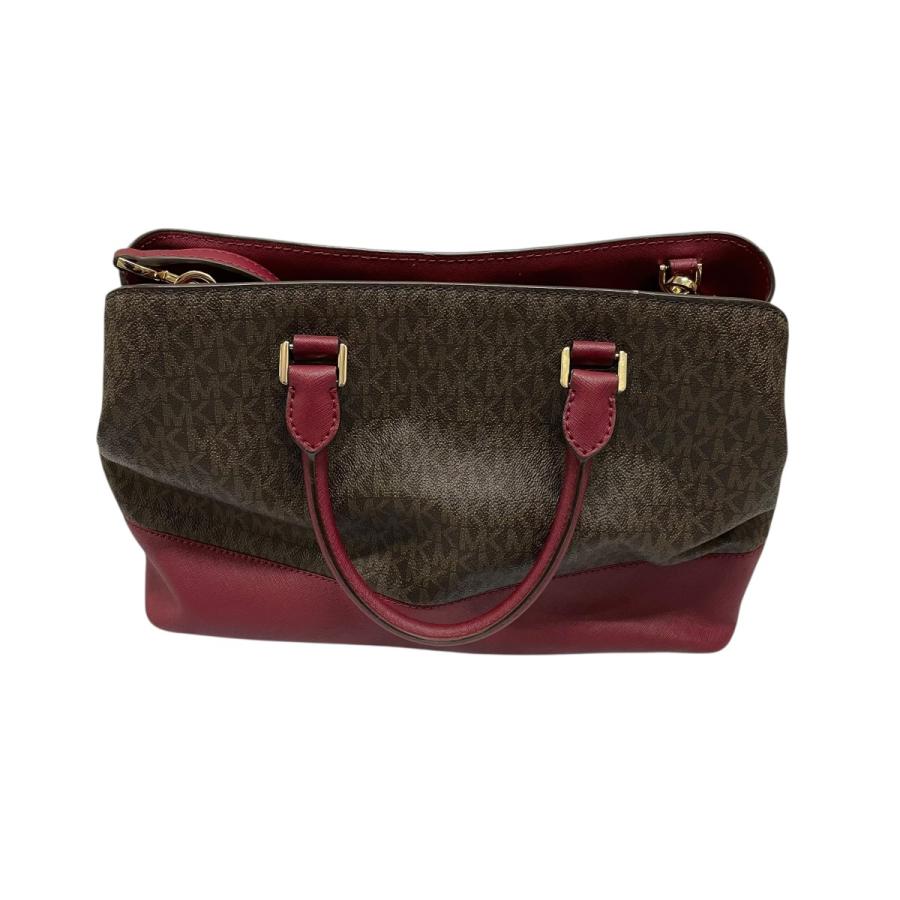 セール☆マイケルコース ブラウン ショルダー 2WAY お財布 バッグ MICHAEL KORS（マイケルコース） MICHAEL KORS 2WAYショルダーバッグ