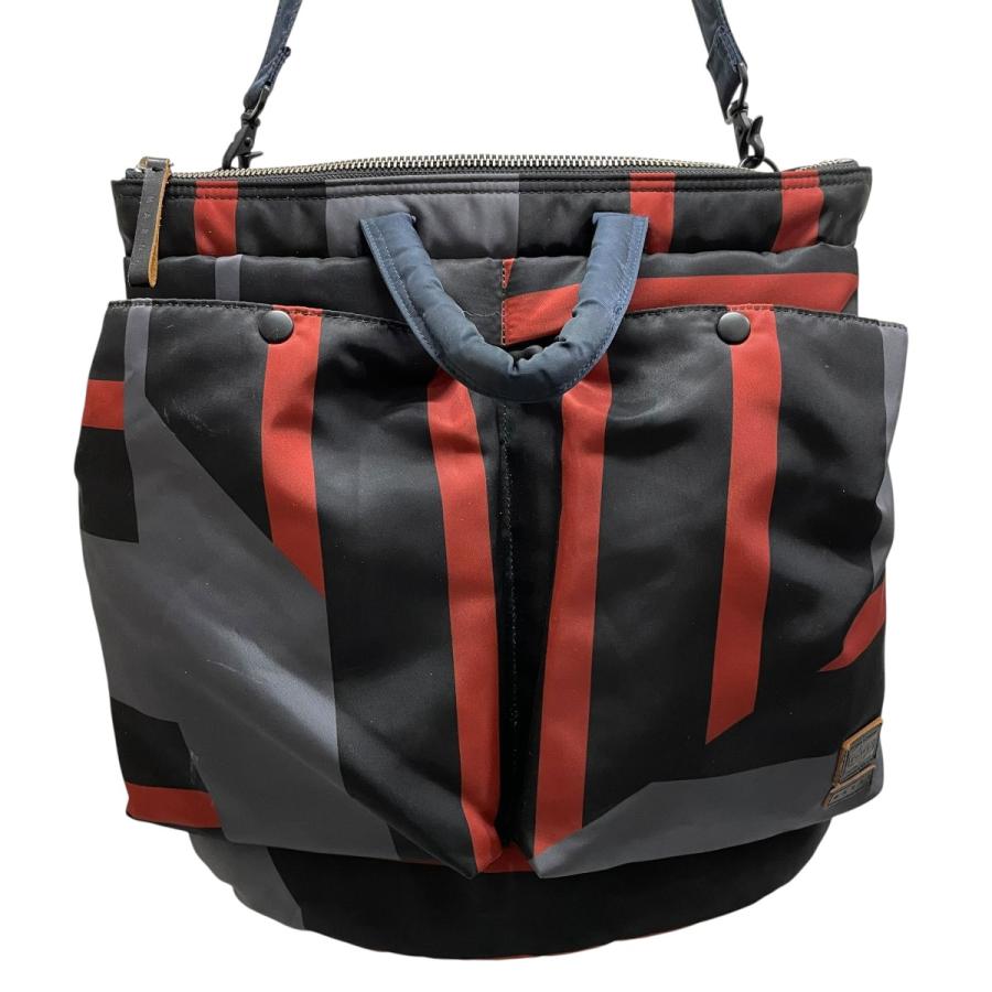 PORTER ポーター×マルニ PORTER×MARNI トートバッグ ブラック×レッド