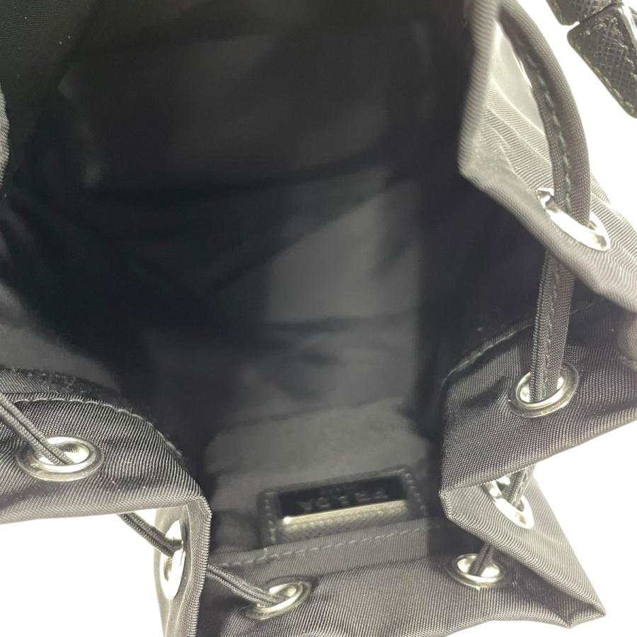 PRADA（プラダ） 巾着ポーチ ブラック : カインドオルYahoo!店 - 通販