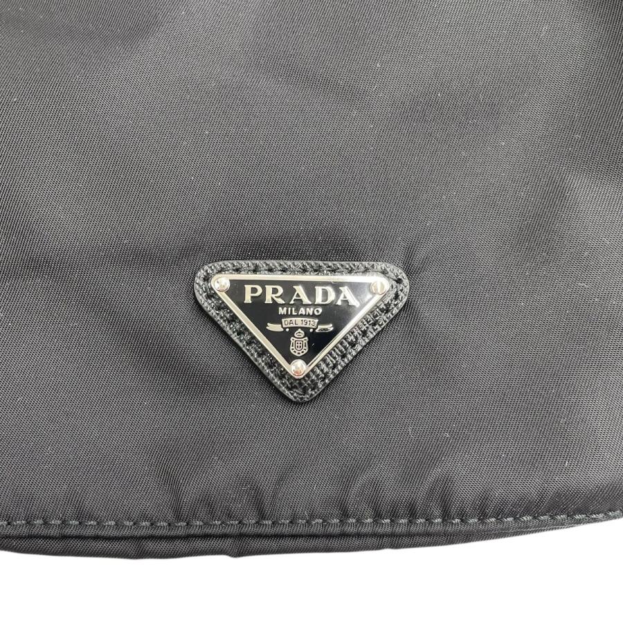 PRADA（プラダ） 巾着ポーチ ブラック : カインドオルYahoo!店 - 通販