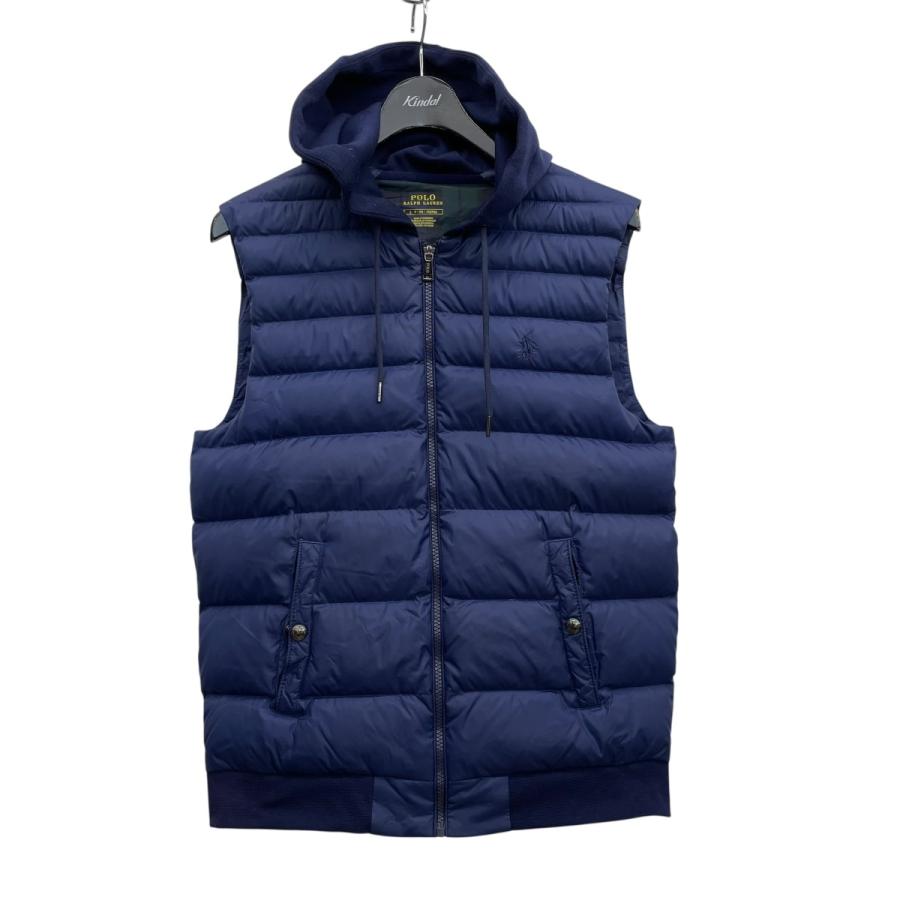 POLO RALPH LAURENポロラルフローレン　ダウンベストL ネイビー POLO RALPH LAUREN（ポロ・ラルフローレン） ダウンベスト ネイビー